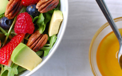 Summer Salad with Grapefruit Vinaigrette
